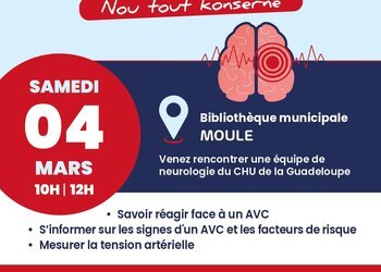 Sensibilisation : AVC, tous concernés ! 