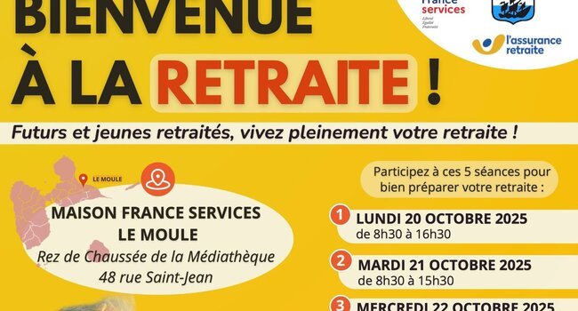 Bienvenue à la retraite !