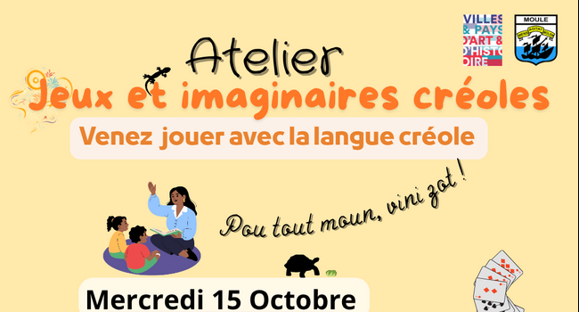 Jeux et imaginaires créoles : Venez jouer avec la langue créole !