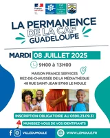 Permanence de la CAF Guadeloupe 