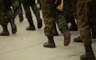 Exercice militaire sur le territoire communal