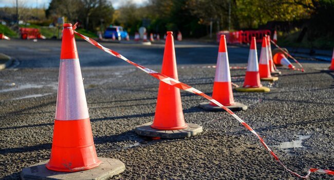 Travaux d'Aménagement du Giratoire de La Baie – RN5, Le Moule