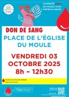 Don de sang : rendez-vous le 03 octobre !