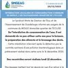 Interdiction localisée de consommation UDI Duchassaing-Quartier de l'Écluse