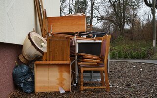 Interruption temporaire du service de collecte des déchets