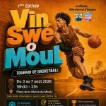 « Vin Swé o Moul » : un tournoi de basketball au cœur du Moule
