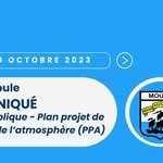 Enquête publique - Plan projet de protection de l'atmosphère (PPA)