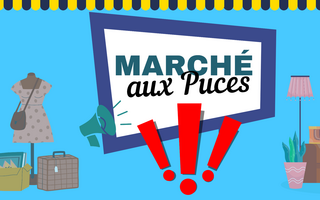Pas de marché aux puces en août et en septembre
