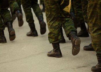 Exercice militaire sur le territoire communal