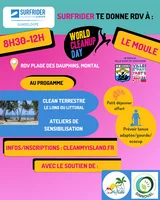 World Cleanup Day : Le Moule