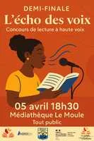 Concours de lecture à voix haute - Demi finale