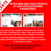 Alertes faux profils