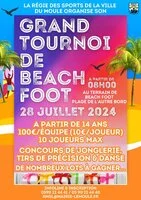 Grand tournoi de Beach-Foot 