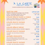 PROGRAMME JUILLET 2026