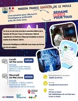 Semaine de l'IA pour tous à la Maison France Services