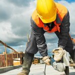 Travaux d'aménagement du giratoire de La Baie à Le Moule (RN5)