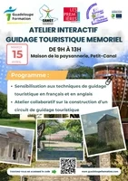 Atelier interactif : Guidage Touristique Mémoriel