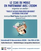 Atelier : Trucs et astuces pour gérer son budget en période d'inflation"
