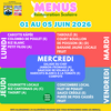 Semaine du 1er au 7 juin 2026