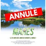 Annulation de la Fête des mares