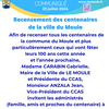 Recensement des centenaires de la ville du Moule