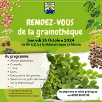Le rendez-vous de la Grainothèque !
