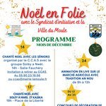 Programme des animations de Noël de décembre 2022