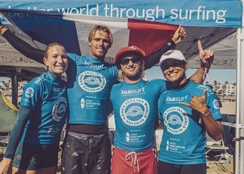 La Guadeloupe championne du monde de surf