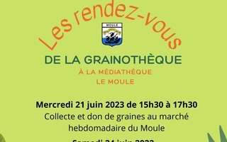 Les rendez-vous de la Grainothèque