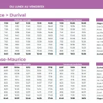 Ligne 7 : Plage Anse Maurice > Stade Petit-Canal > Durival
