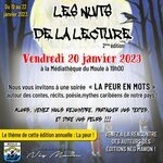 Soirée Littéraire "La peur des mots" 