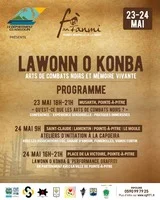 Lawonn o Konba : arts de combats noirs et mémoire vivante 