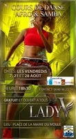 Cours d'Afro et de Samba avec Lady V.