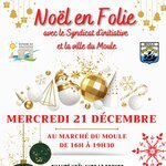 Chanté Noël au marché du Moule 