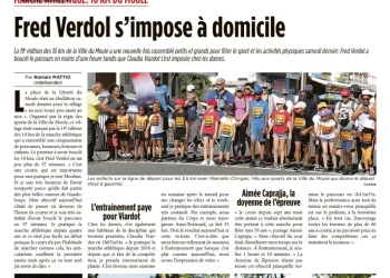 Fred Verdol s'impose à domicile lors des 10 KM du Moule 