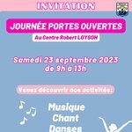 JOURNÉES PORTES OUVERTES DU CENTRE D'ÉDUCATION ARTISTIQUE