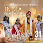 Élection Miss, Mrs, Miss Teen & Mister India Guadeloupe 2025