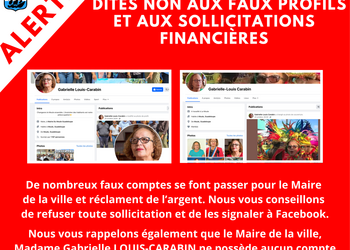 Usurpation d'identité : de faux profils se font passer pour Madame le Maire