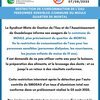 Restriction de consommation d'eau pour les personnes sensibles - quartier de...