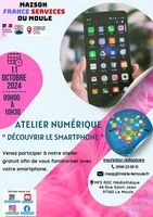 Atelier numérique : "Découvrir le smartphone"
