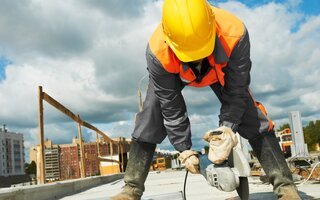 Travaux d'aménagement du giratoire de La Baie à Le Moule (RN5)