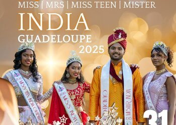 Élection Miss, Mrs, Miss Teen & Mister India Guadeloupe 2025