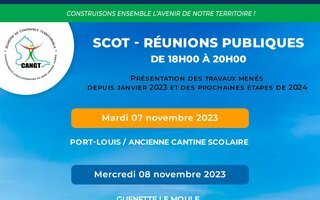 Réunion Publique d'informations - chéma de Cohérence Territoriale (SCOT) du Nord Grande-Terre