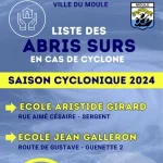 Liste des abris sûrs en période cyclonique