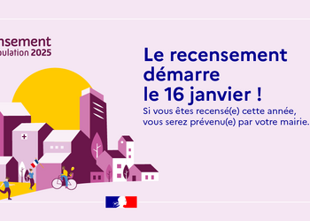 Recensement de la population pour l'année 2025