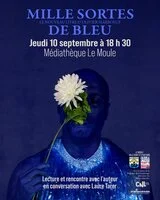 Rencontre littéraire : MILLE SORTES DE BLEU