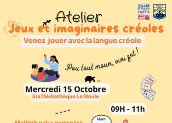 Jeux et imaginaires créoles : Venez jouer avec la langue créole !