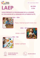 Journée à l'occasion de la semaine de la parentalité
