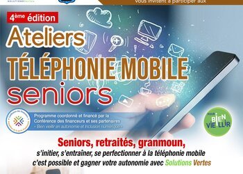 Ateliers téléphonie mobile pour les séniors 