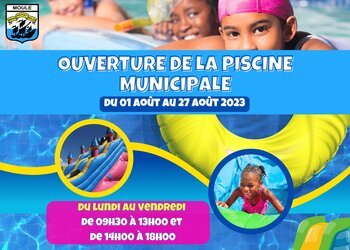 Ouverture de la piscine municipale